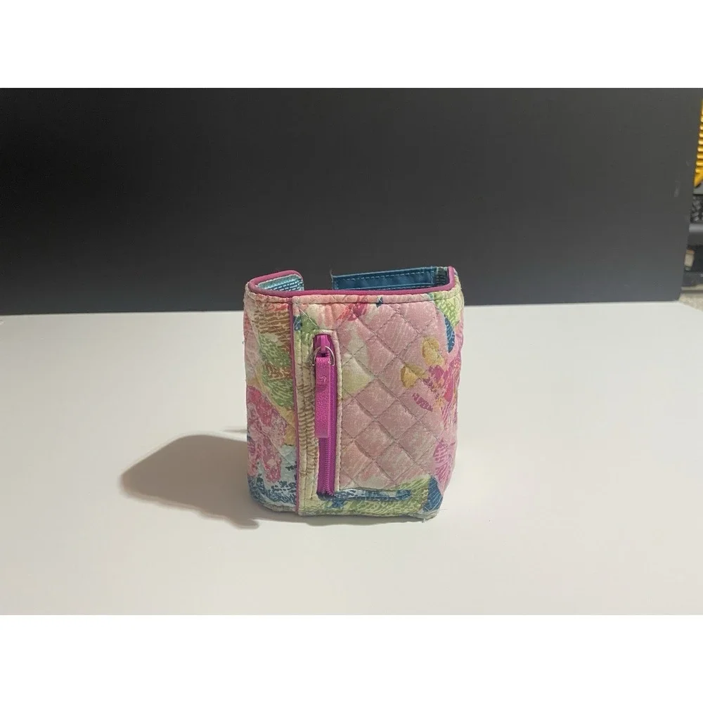 Vera Bradley RFID Compact Wallet Clutch‎ Quilted - Picture 3 of 4